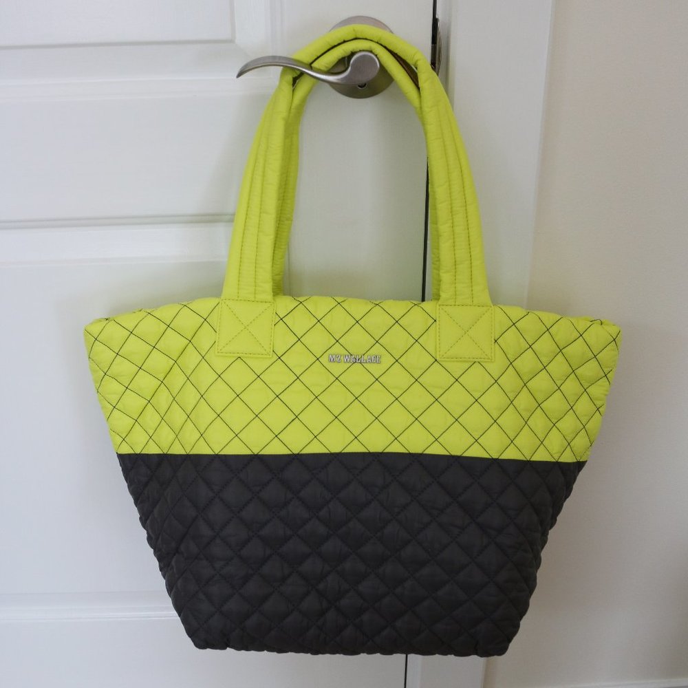 MZ Wallace Quilted Color-Block Tote